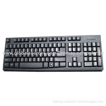 Multimedia Keyboard with 9 Hot Keys Available, Waterproof